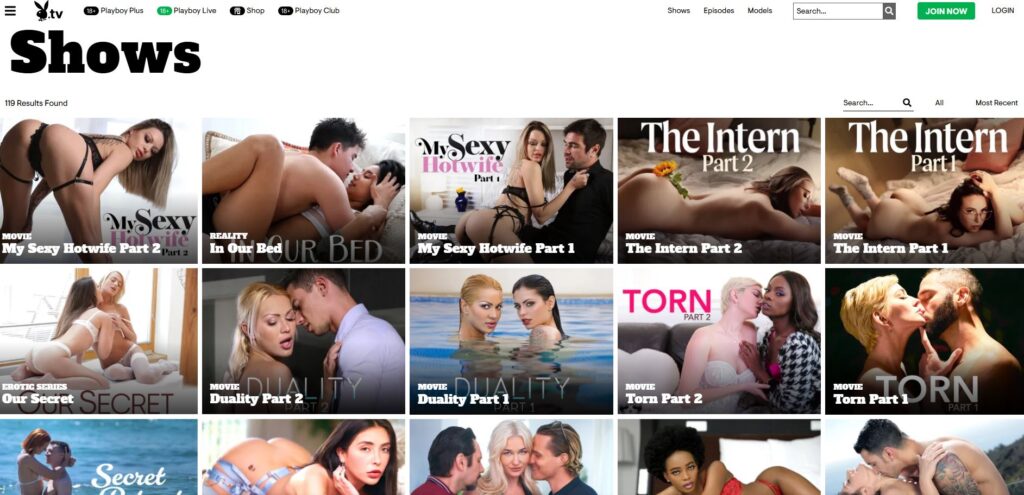 Playboy TV original shows
