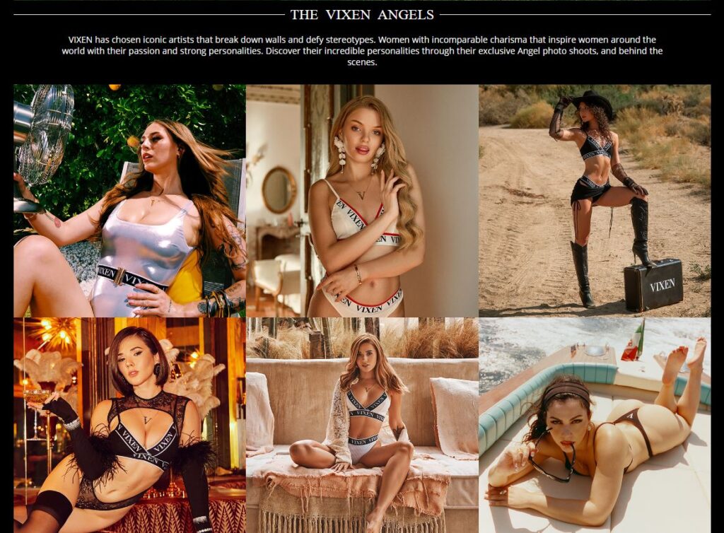 Featured Vixen Angels performers